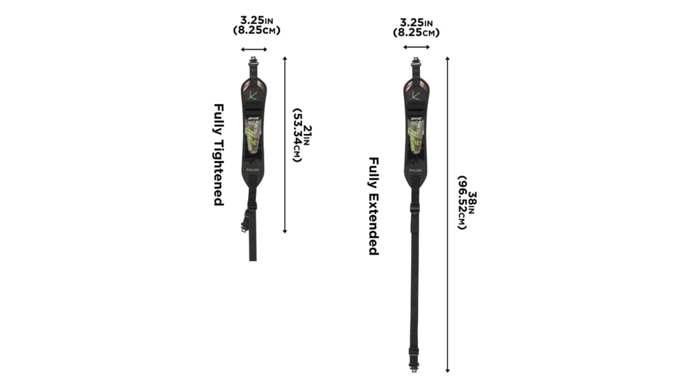 Allen Hypa-Lite Shocker Turkey Hunting Shotgun Sling, Mossy Oak Obsession Camo, 8686
