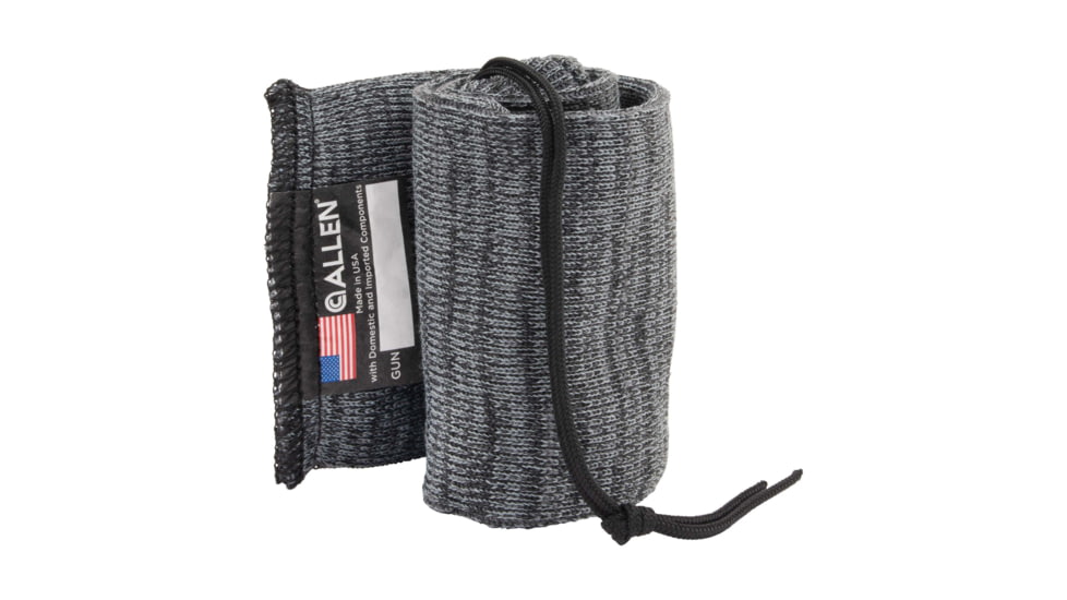 Allen Knit Handgun Sock, Heather Gray, 14x3.75in, 1314