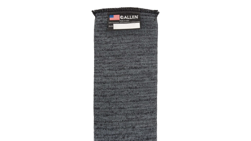 Allen Knit Handgun Sock, Heather Gray, 14x3.75in, 1314