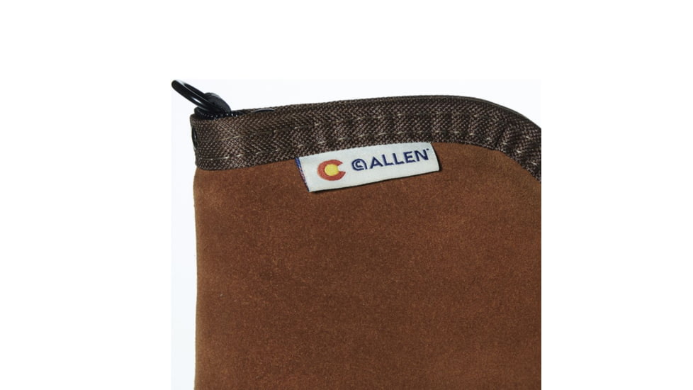 Allen Legend Handgun Rug Taupe With Black Trim 11 Inches