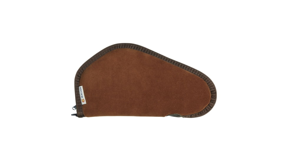 Allen Heritage Suede Handgun Case, Rust, 11in, 86-11