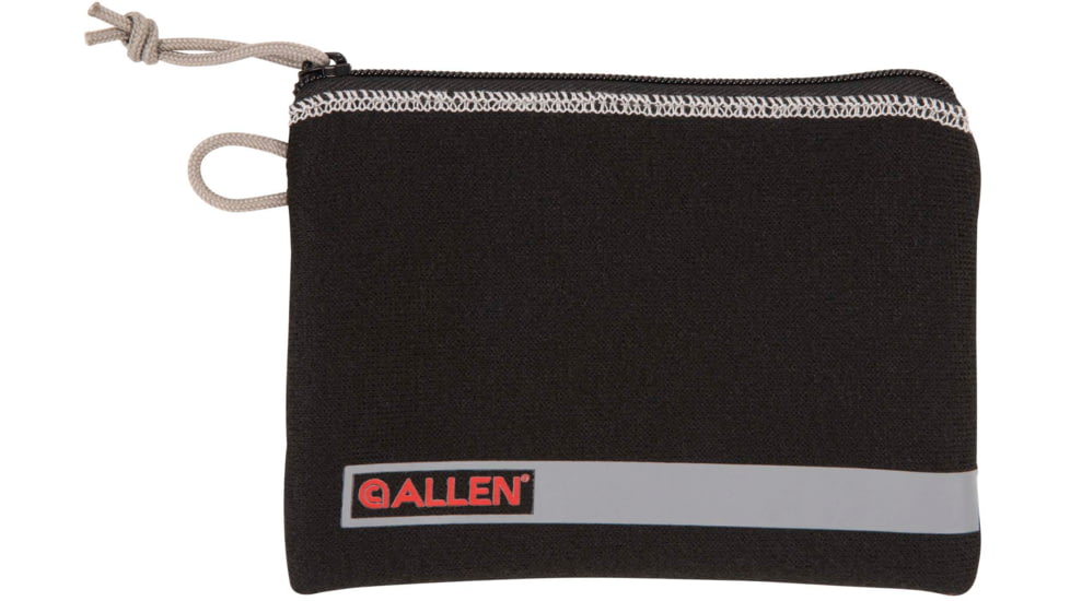 Allen Lockable Handgun Storage Pouch, Compact Size Handgun, 5 x 7in, Black, 3626