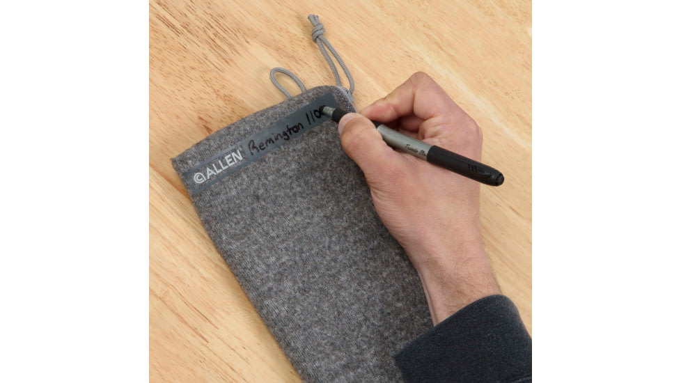 Allen Lockable Shotgun Storage Pouch, 52.50 x 7 x 0.50in, Gray, 3631, 3631
