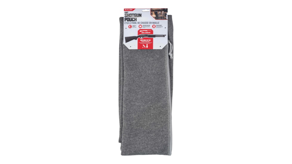 Allen Lockable Shotgun Storage Pouch, 52.50 x 7 x 0.50in, Gray, 3631, 3631