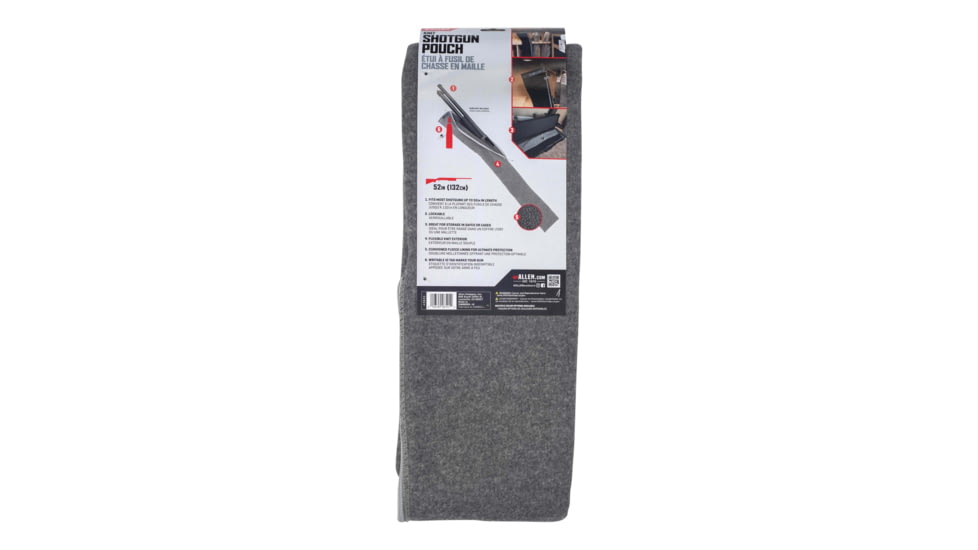 Allen Lockable Shotgun Storage Pouch, 52.50 x 7 x 0.50in, Gray, 3631, 3631