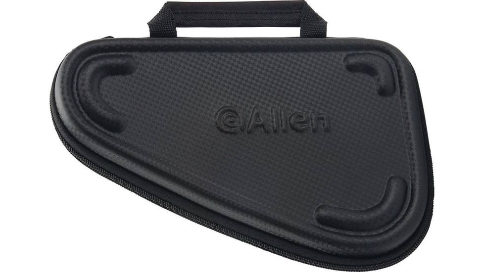 Allen Molded Compact Handgun Case, Black, 10x6.5in, 76-10