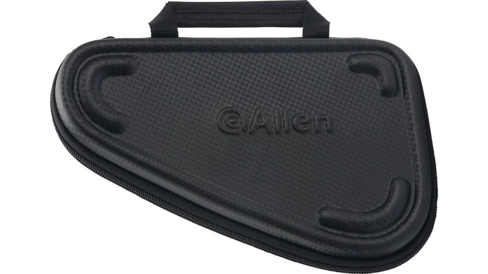 Allen Molded Compact Handgun Case, Black, 8.5x6.5in, 76-85