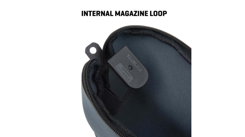 Allen Pistol Pouch Charcoal Neoprene, 9in, Charcoal, 3637