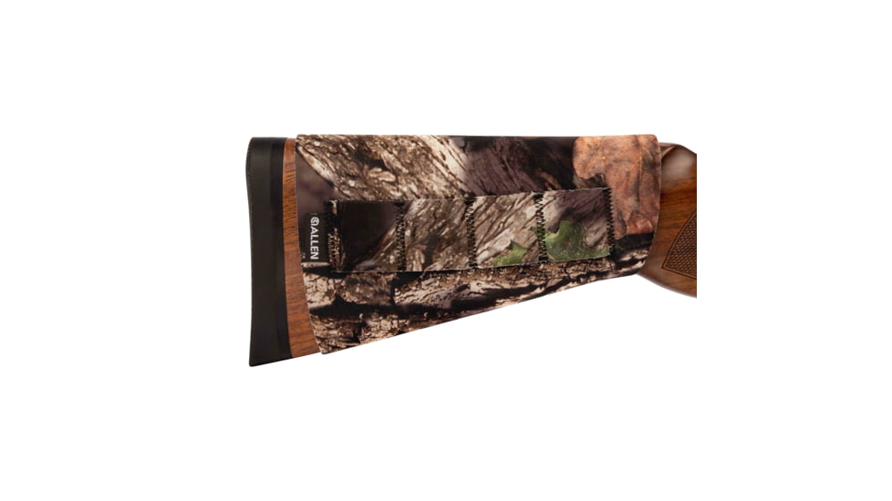 Allen Neoprene Stretch Buttstock Shotgun Shell Holder, Mossy Oak Break-Up Infinity Camo, 20143