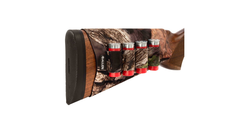 Allen Neoprene Stretch Buttstock Shotgun Shell Holder, Mossy Oak Break-Up Infinity Camo, 20143