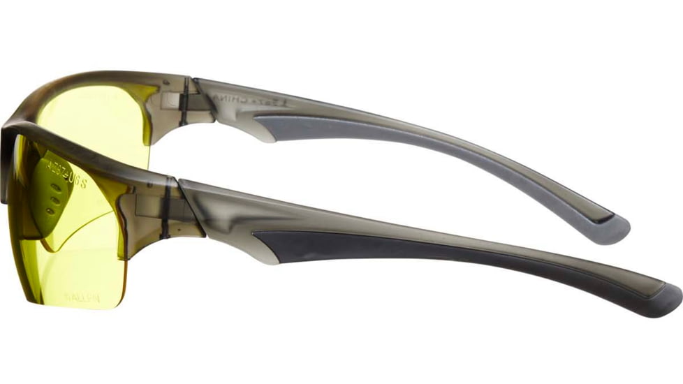 Allen Outlook Shooting Safety Glasses, Smoke Frame, Yellow Lenses, One Size, 2382