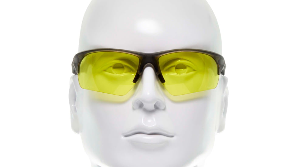Allen Outlook Shooting Safety Glasses, Smoke Frame, Yellow Lenses, One Size, 2382
