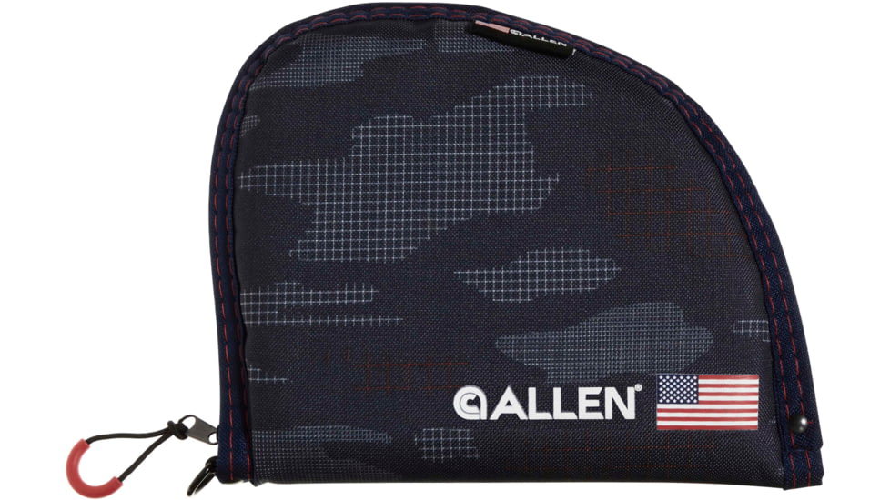 Allen Patriot Handgun Case, Red/White/Blue/Patriotic Camo, 9 in, 950-9