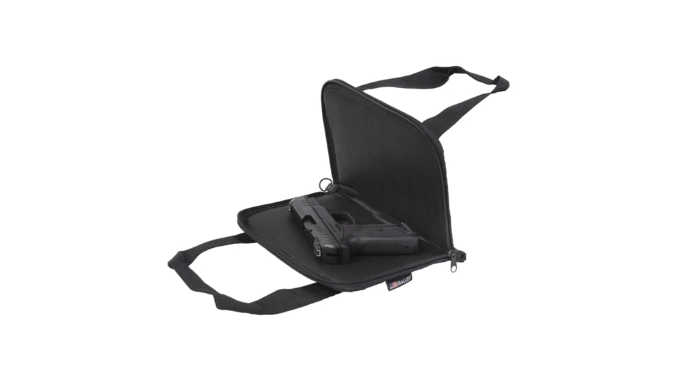 Allen Pistol Tote, Most Semi-Auto Handguns &amp; Revolvers, Black, 3640