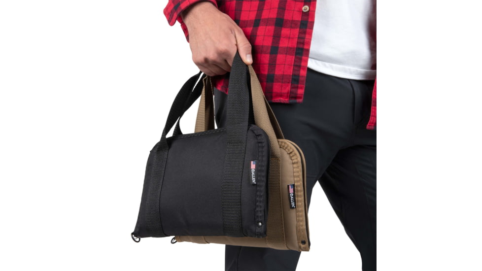 Allen Pistol Tote, Most Semi-Auto Handguns &amp; Revolvers, Black, 3640