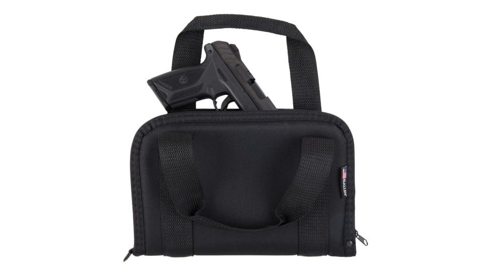 Allen Pistol Tote, Most Semi-Auto Handguns &amp; Revolvers, Black, 3640