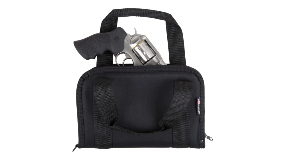 Allen Pistol Tote, Most Semi-Auto Handguns &amp; Revolvers, Black, 3640