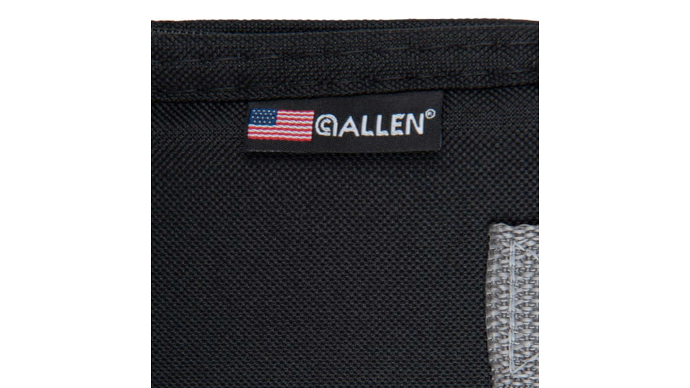 Allen Pistol Tote With Pocket, Black, 3643