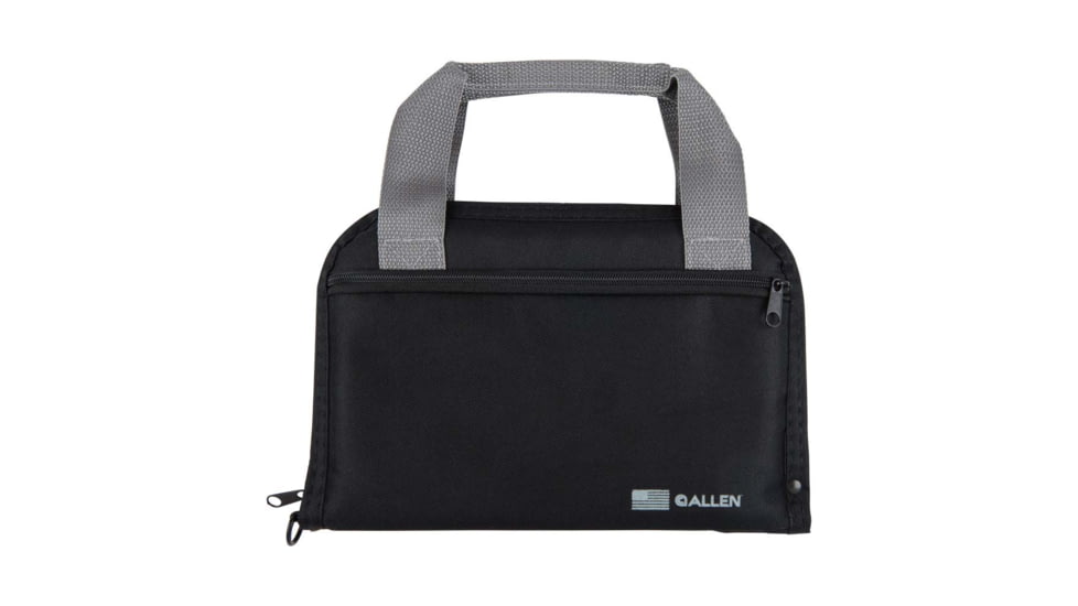 Allen Pistol Tote With Pocket, Black, 3643