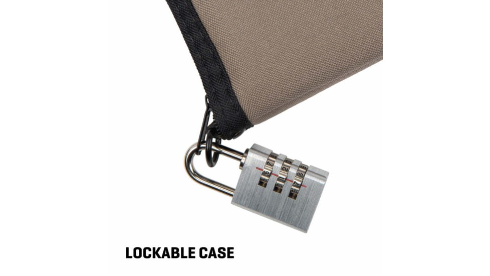 Allen Pistol Tote With Pocket Taupe , 3644