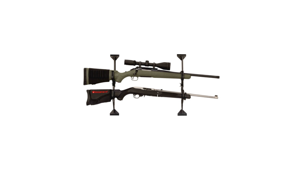 Allen Plastic Window Mount Gun Rack, Black, 17450