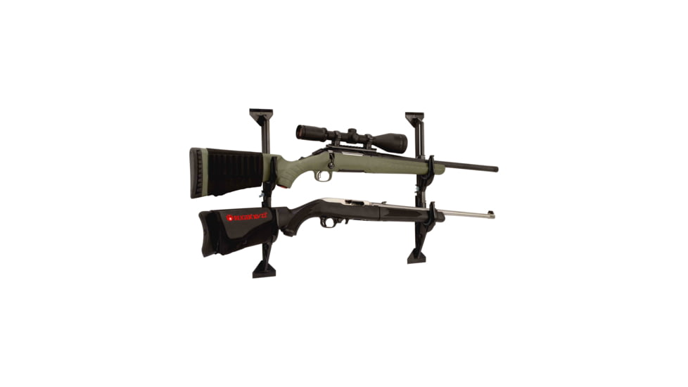 Allen Plastic Window Mount Gun Rack, Black, 17450