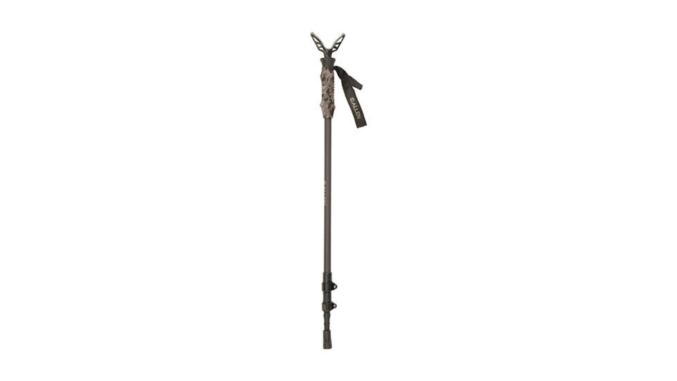Allen Premium Carbon Fiber Shooting Stick W/ Adjustable Cams, Black, 21430