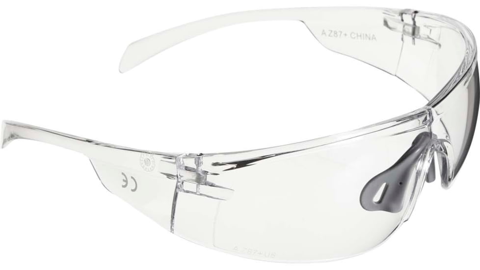 Allen Protector Shooting Safety Glasses, Clear Frame, Clear Lenses, One Size, 2385