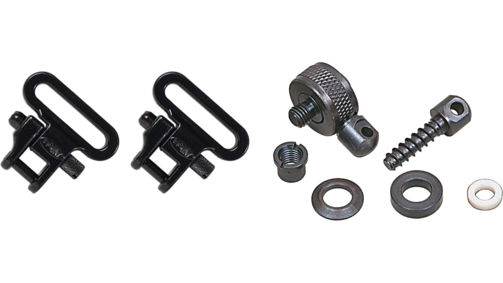 Allen Pump and Semi-Auto Shotgun Sling Swivel Set, Black, 14430
