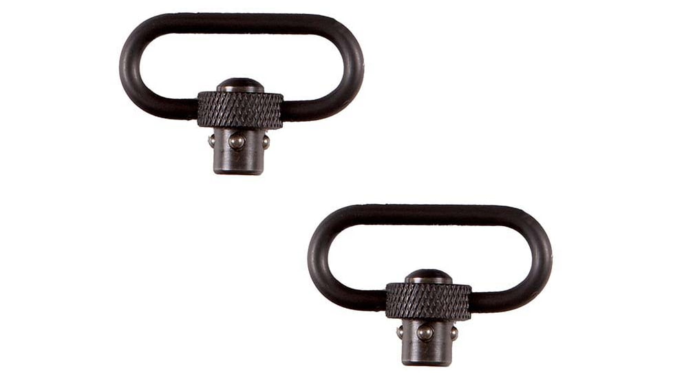 Allen Push Button QD Swivel, Black, 1.25in, 14516
