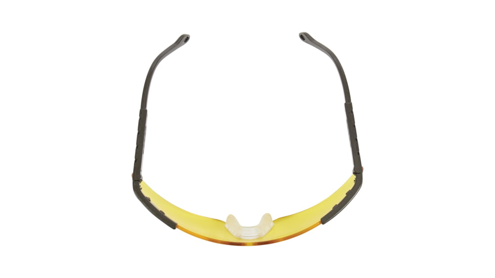 Allen Reaction Shooting Glasses, Adult, Dark Gray/Yellow, 2272