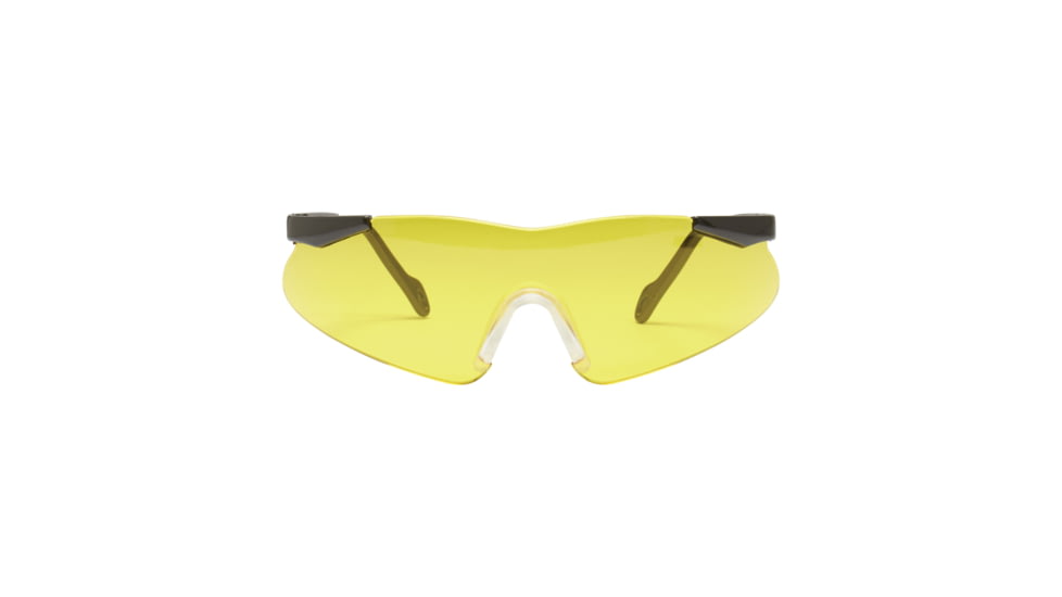Allen Reaction Shooting Glasses, Adult, Dark Gray/Yellow, 2272