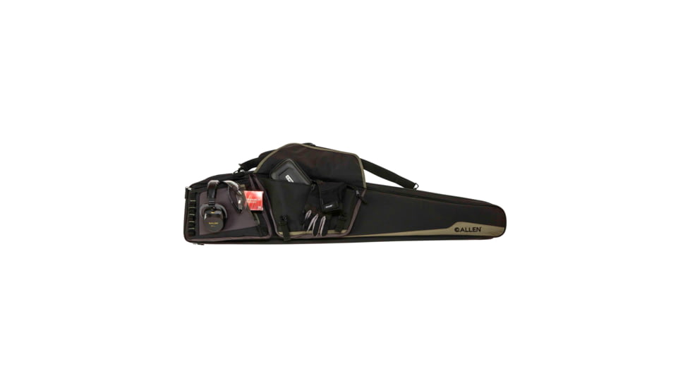 Allen Rocky Double Rifle Case, Black/Tan, 906-50