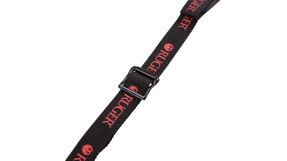 Allen Ruger Boulder Rubber Sling w/ Swivels, Black/Red, 27600