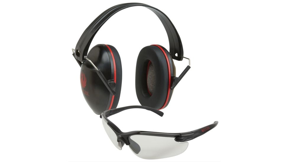 Allen Ruger Pro Shooting Muff And Glasses Combo