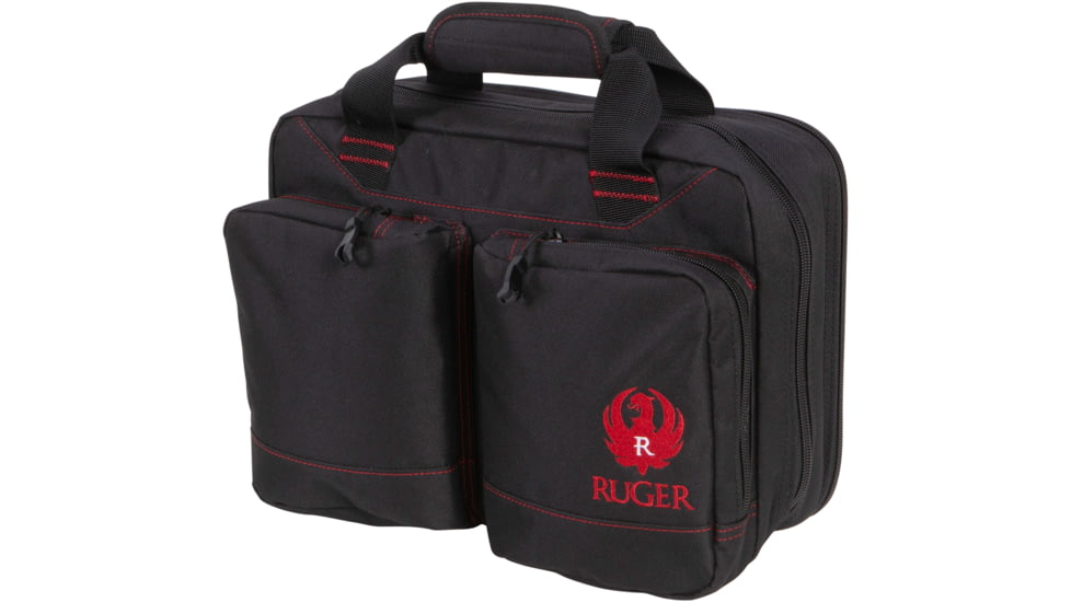Allen Ruger Sendero Duoplex Attache, Black, 14in, 27416
