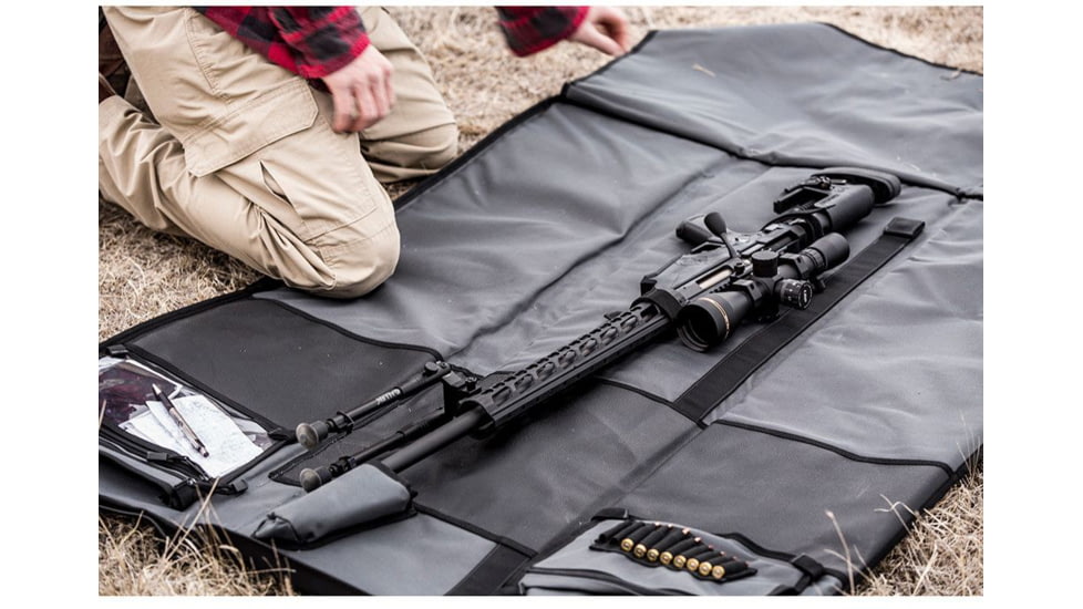 Allen Ruger Tactical Rifle Case/Shooting Mat, Black, 50in, 27990