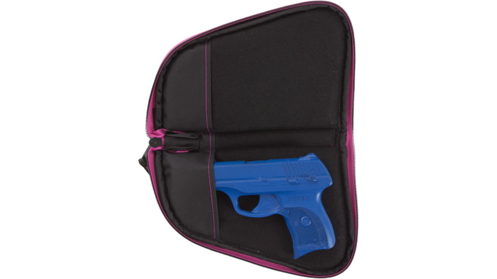 Allen Ruger Tucson Womens Handgun Case, Black/Orchid, 8in, 27409