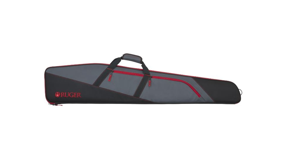 Allen Ruger Tuscon Rifle Case, 40 Inch, Black/Gray With Red Trim And Ruger Logo, 27429
