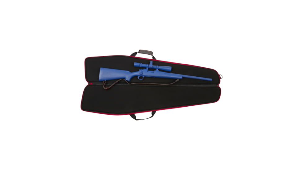 Allen Ruger Tuscon Rifle Case, 46 Inch, Black/Gray With Red Trim And Ruger Logo, 27427, EDEMO1