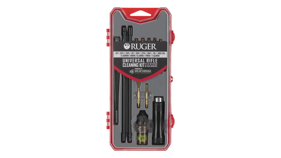 Allen Ruger Powered by Breakthrough Clean Technologies Universal Rifle Cleaning Kit, Universal, 27877