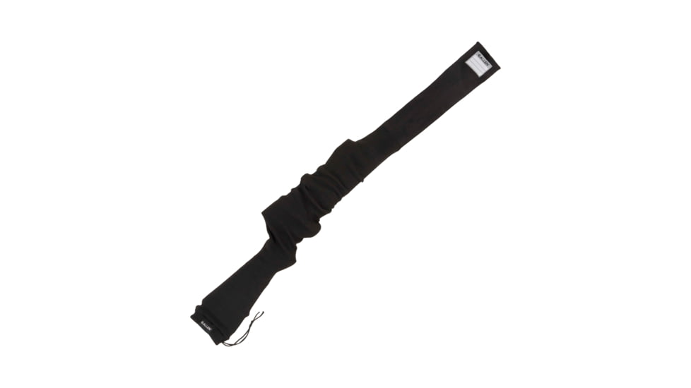 Allen Stretch Knit Gun Sock w/Writeable ID Label for Rifles with Scopes and Shotguns, Silicone Treated, Black, 52 in, 13173