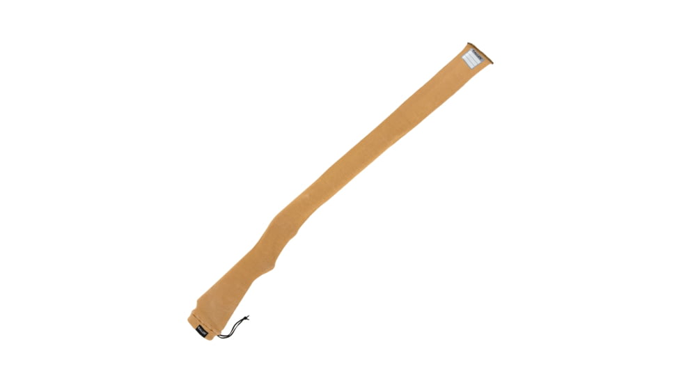 Allen Stretch Knit Gun Sock w/Writeable ID Label for Rifles with Scopes and Shotguns, Silicone Treated, Coyote, 52 in, 13172