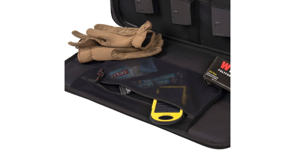 Allen Tac Six Squad 38 in Tactical Gun Case, Black, 10827