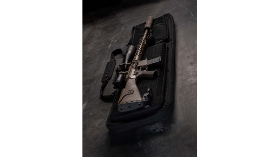 Allen Tac Six Squad 46 in Tactical Gun Case, Black, 10825