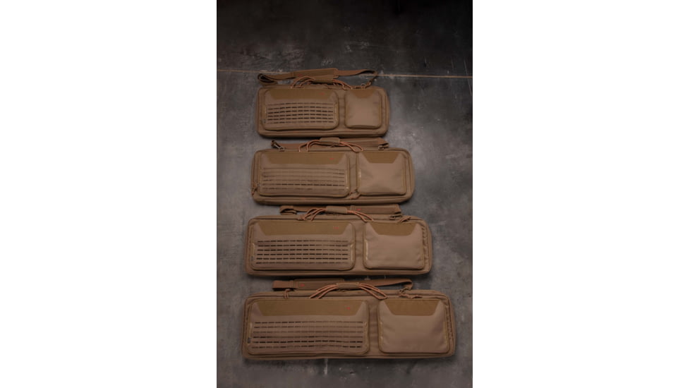 Allen Tac Six Squad 38 in Tactical Gun Case, Coyote, 10828