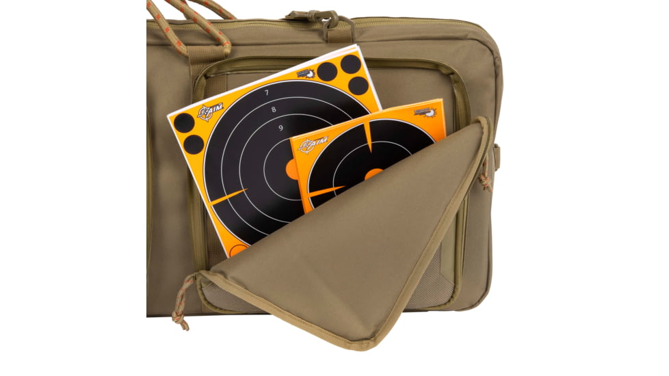 Allen Tac Six Squad 38 in Tactical Gun Case, Coyote, 10828