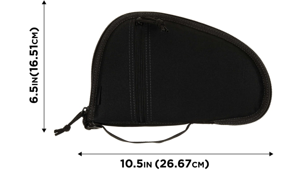Allen Torrey Handgun Case, Black, 10.5 in x 6.5 in, 3615