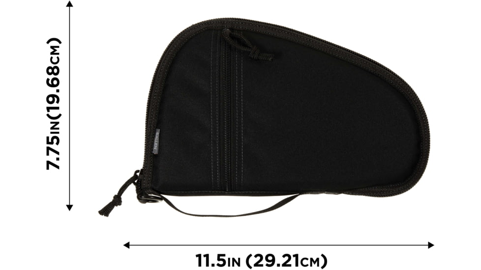 Allen Torrey Handgun Case, Black, 11.5 in x 7.75 in, 3616