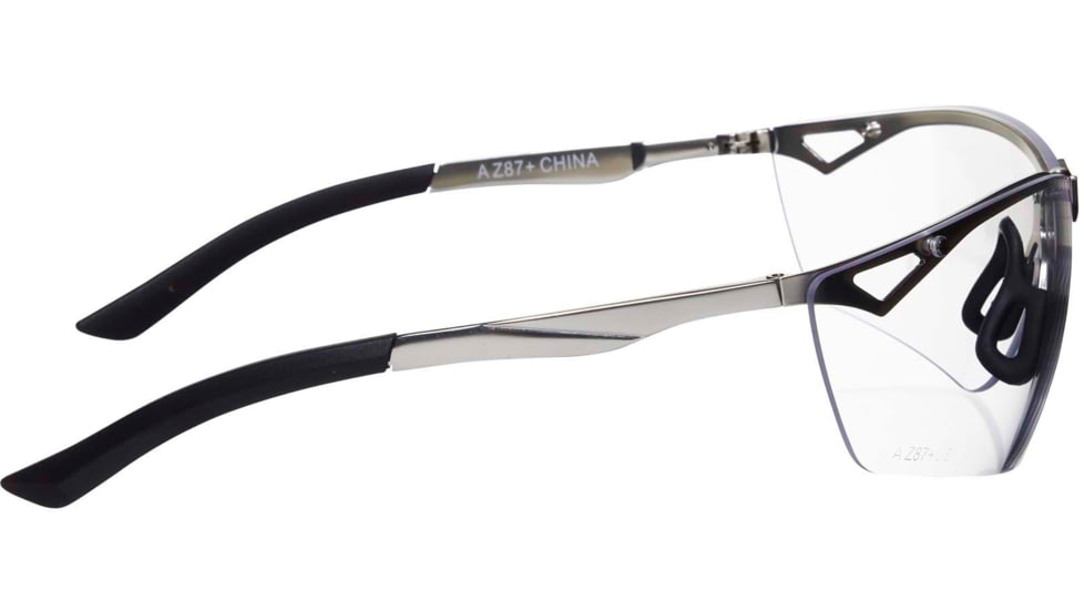 Allen Trigger Shooting Safety Glasses, Metal Frame, Clear Lenses, One Size, 2368